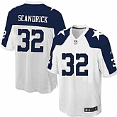 Nike Men & Women & Youth Cowboys #32 Scandrick Thanksgiving White Team Color Game Jersey,baseball caps,new era cap wholesale,wholesale hats